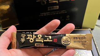 광동생활건강 프리 [광동] 광옥고 밸런스 (10mL * 30포) — 5점을 준 리뷰어가 2025년 3월 올린 사용 사진
