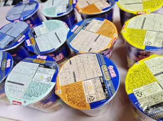 NISSIN 닛신 컵누들  4종 - 씨푸드오리지날, 씨푸드 스파이시, 씨푸드 커리, 씨푸드 XO소스 — 5점을 준 리뷰어가 2022년 11월 올린 사용 사진