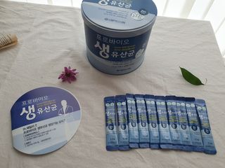 서울약사신협_프로바이오생유산균_2.5G x 100포 — 5점을 준 리뷰어가 2021년 2월 올린 사용 사진