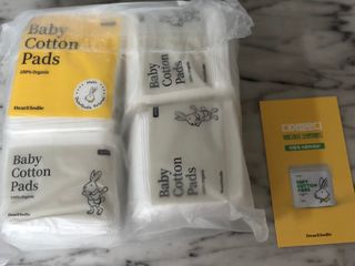 디어엘로디 프리미엄 유기농 베이비 솜티슈 40매 3 + 1 PACK — 4점을 준 리뷰어가 2021년 2월 올린 사용 사진