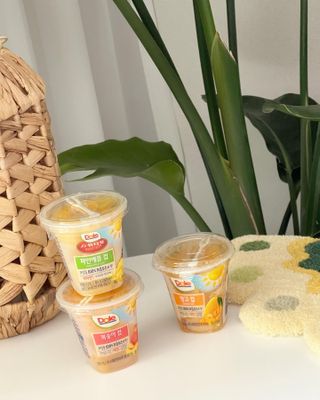 돌 MF[Dole] 파인애플컵/망고컵/복숭아컵 198g 6입X1박스 (맛 1가지 랜덤 발송) — 5점을 준 리뷰어가 2023년 6월 올린 사용 사진