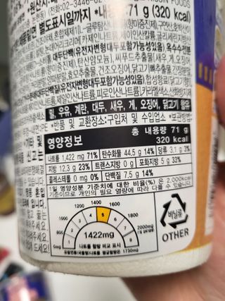 NISSIN 닛신 컵누들  4종 - 씨푸드오리지날, 씨푸드 스파이시, 씨푸드 커리, 씨푸드 XO소스 — 5점을 준 리뷰어가 2022년 3월 올린 사용 사진