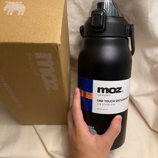 모즈스웨덴 MOZ 스웨덴 316 스텐 대용량 원터치 손잡이 보냉보온병 — 5점을 준 리뷰어가 2023년 8월 올린 사용 사진