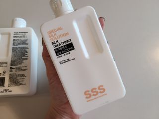 트리플에스 탈모 샴푸 275ml + 실크 트리트먼트 275ml — 5점을 준 리뷰어가 2021년 2월 올린 사용 사진