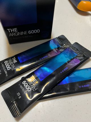 [닥터루템]THE 맛있고 THE 진한 THE 아르기닌 6000 1box (15포) — 5점을 준 리뷰어가 2022년 10월 올린 사용 사진