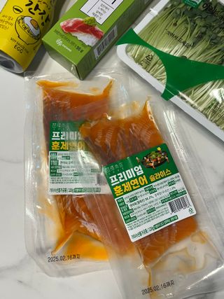밸런스 다이어트랩 밸다랩 프리미엄 훈제연어 슬라이스 120g — 5점을 준 리뷰어가 2023년 5월 올린 사용 사진