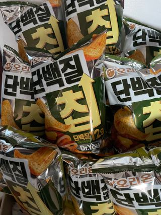 맛있게 채우는 단백질 12g, 닥터유 단백질칩 — 5점을 준 리뷰어가 2023년 12월 올린 사용 사진