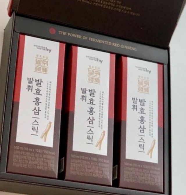 발효홍삼 K 스틱 리뷰 사진