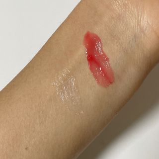 [후르디아] 올리브영 꿀과즙 립밤 2종 (블루베리/석류) — 5점을 준 리뷰어가 2022년 12월 올린 사용 사진