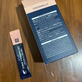 코코몰리 고양이 구강• 헤어볼 데일리 /신장• 요로 데일리 — 4.5점을 준 리뷰어가 2021년 1월 올린 사용 사진