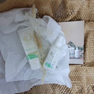 mom e 맘이 내추럴 베이비 케어 크림+바디오일 — 5점을 준 리뷰어가 2021년 1월 올린 사용 사진