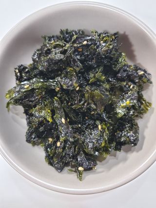 광천우리맛김 우리집밥도둑 맛있는광천김 우리김자반 50g 5봉 — 5점을 준 리뷰어가 2021년 11월 올린 사용 사진