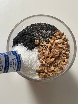 하나마이 100 프로 저분자 피쉬콜라겐 — 5점을 준 리뷰어가 2023년 3월 올린 사용 사진