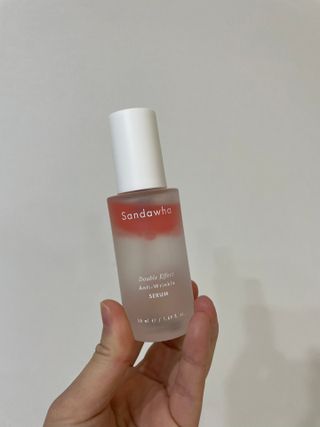 산다화 더블 이펙트 안티 링클 세럼 50ml — 5점을 준 리뷰어가 2023년 2월 올린 사용 사진