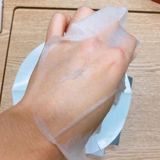 프롬노시베 필앤굿 에센스 마스크 — 5점을 준 리뷰어가 2021년 12월 올린 사용 사진