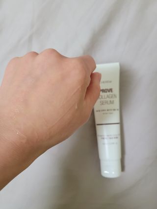 체르엠  프루브 콜라겐 앰플세럼 60ml 1병 — 4점을 준 리뷰어가 2022년 2월 올린 사용 사진