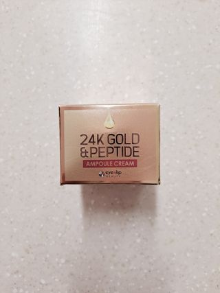 아이앤립 / EYENLIP 아이앤립 24K 골드 N 펩타이드 앰플 크림 — 5점을 준 리뷰어가 2021년 7월 올린 사용 사진
