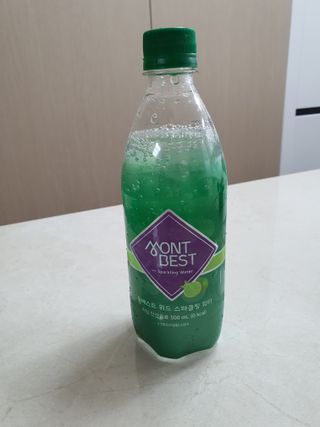 몽베스트 Montbest with Sparkling water Lime20병 — 5점을 준 리뷰어가 2021년 10월 올린 사용 사진