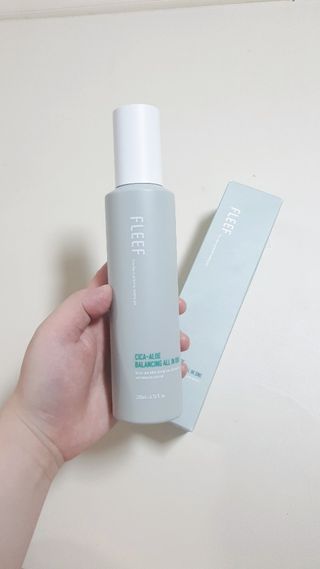 플리프 시카-알로에 밸런싱 올인원 200ml — 5점을 준 리뷰어가 2021년 2월 올린 사용 사진