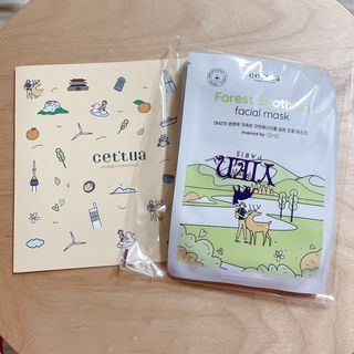 세뚜아(Cettua) [세뚜아] 포레스트 수딩 마스크 Cettual Forest  Soothing Mask 5매 — 5점을 준 리뷰어가 2024년 4월 올린 사용 사진