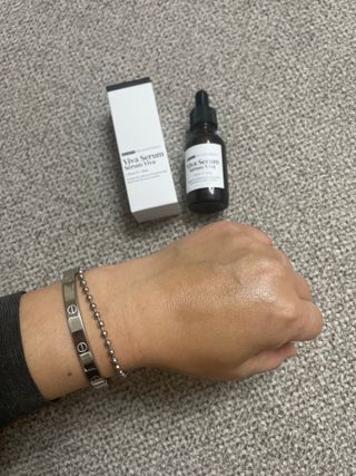 이매지스트 비바 비타민C 세럼 시카 미백 색소침착 앰플 — 5점을 준 리뷰어가 2022년 12월 올린 사용 사진