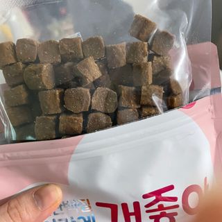 My Pet Care 천연단백질 관절건강에 개좋아 — 5점을 준 리뷰어가 2021년 2월 올린 사용 사진