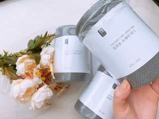 [생활공작소] 일회용 수세미 미니_그레이 60매 x 3입 — 5점을 준 리뷰어가 2021년 2월 올린 사용 사진