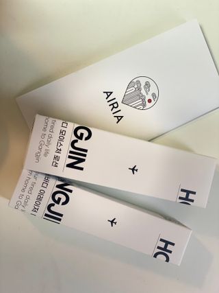 AIRIA 유칼립투스 바디 모이스쳐 로션 — 5점을 준 리뷰어가 2022년 3월 올린 사용 사진