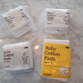 디어엘로디 프리미엄 유기농 베이비 솜티슈 40매 3 + 1 PACK — 5점을 준 리뷰어가 2021년 2월 올린 사용 사진