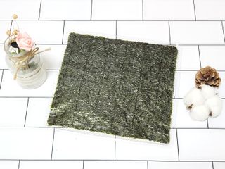 해풀잎 누구나 김밥*1ea [(혼합야채 35g *1ea,  김밥김 (5g, 5ea),  양념간장 (6g, 5ea), 참기름(5g, 2ea)] — 5점을 준 리뷰어가 2022년 8월 올린 사용 사진