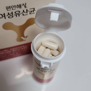 메이준뉴트리 메이준쎌 편안해질 여성유산균 — 5점을 준 리뷰어가 2021년 1월 올린 사용 사진