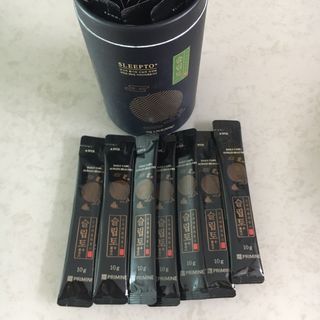 프리마인 자체 기업부설 연구소에서 찾아낸 건강한 수면의 비밀.  슬립토 플러스 30포 — 5점을 준 리뷰어가 2022년 4월 올린 사용 사진