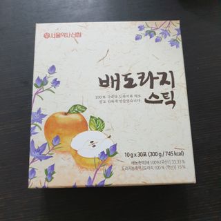 서울약사신협_배도라지스틱_10g x 30포 — 5점을 준 리뷰어가 2021년 3월 올린 사용 사진