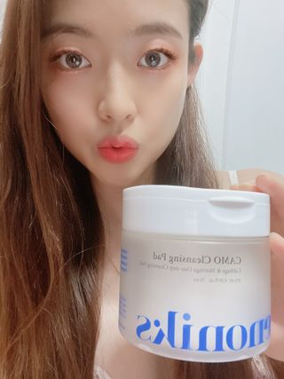 키노닉스 카모 클렌징 패드 — 5점을 준 리뷰어가 2021년 8월 올린 사용 사진