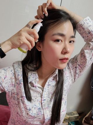 달리프 클로렐라 베러 루트 헤어토닉 100ml — 5점을 준 리뷰어가 2021년 5월 올린 사용 사진