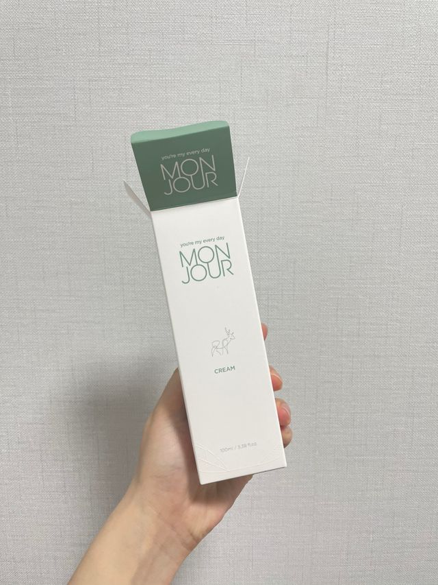 몽쥬르 유아 크림 100ml 리뷰 사진
