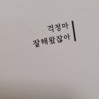 응원과 위로가 필요한 당신에게  리훈 하고싶은말 스터디 플래너 — 5점을 준 리뷰어가 2021년 4월 올린 사용 사진