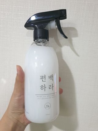 편백하라 피톤치드 편백수 탈취제 500ML — 4점을 준 리뷰어가 2022년 11월 올린 사용 사진