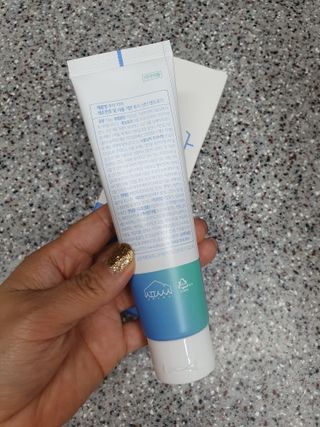 [심폐소생소] 무불소 임산부 천연 치약 — 5점을 준 리뷰어가 2021년 10월 올린 사용 사진