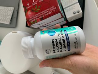 서울약사신협 네이처픽_칼슘마그네슘비타민D_1,305mg x 120캡슐 — 5점을 준 리뷰어가 2021년 9월 올린 사용 사진