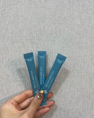 클린24시간 슬림앤유산균 1박스 (3.5g X 15포) — 5점을 준 리뷰어가 2023년 1월 올린 사용 사진