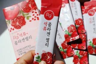 함초록 Rg+ 석류콜라겐젤리 — 5점을 준 리뷰어가 2021년 3월 올린 사용 사진