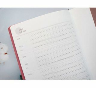 응원과 위로가 필요한 당신에게  리훈 하고싶은말 스터디 플래너 — 5점을 준 리뷰어가 2021년 4월 올린 사용 사진