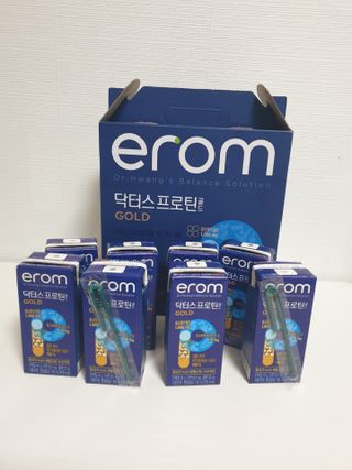 이롬 erom 닥터스 프로틴 골드 — 5점을 준 리뷰어가 2021년 4월 올린 사용 사진