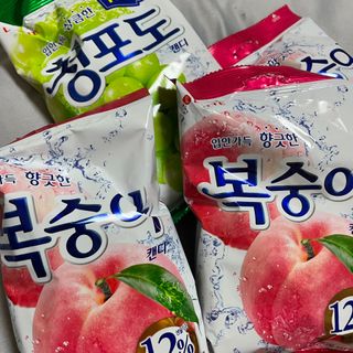 청포도캔디 복숭아캔디 — 5점을 준 리뷰어가 2022년 11월 올린 사용 사진