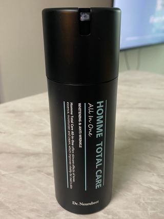 Dr.느루벗 느루벗 옴므 토탈 케어 올인원 118ml 남자 남성 스킨 로션 에센스 크림 화장품 — 5점을 준 리뷰어가 2021년 3월 올린 사용 사진