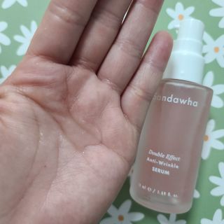 산다화 더블 이펙트 안티 링클 세럼 50ml — 5점을 준 리뷰어가 2023년 2월 올린 사용 사진