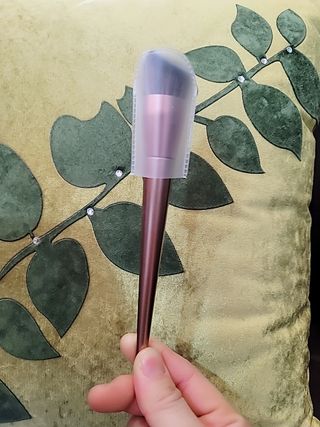 [툴앤썸] 메이크업 브러시로 바르고 호빵 스펀지로 클렌징하는 A-Z 뷰티툴 5종 — 5점을 준 리뷰어가 2021년 1월 올린 사용 사진