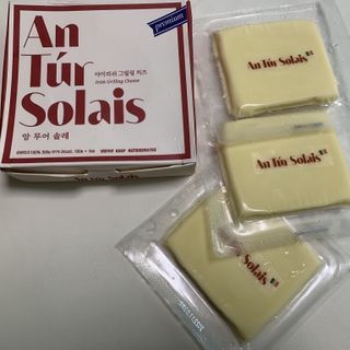 앙투어솔레 아일랜드 구워먹는 치즈 100 자연 치즈 와인안주 300g(100g x 3팩) — 4.5점을 준 리뷰어가 2022년 9월 올린 사용 사진