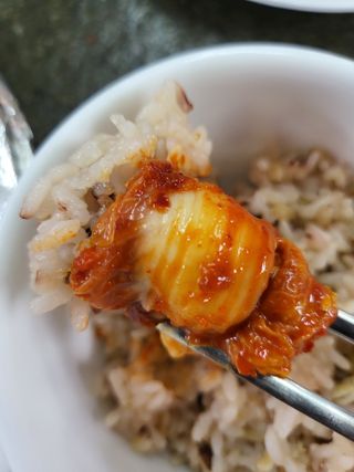 셰프애찬 알배기 겉절이 김치 1kg — 5점을 준 리뷰어가 2022년 9월 올린 사용 사진